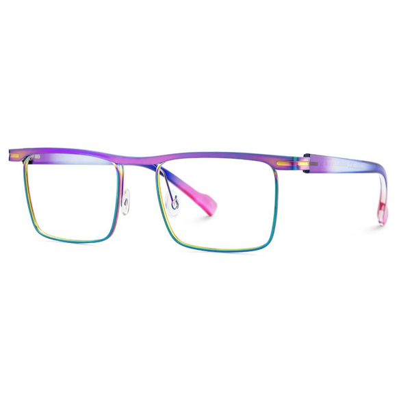 Unknown Accessories - Unknown Brand New Multi Color Metal Glasses in Pink